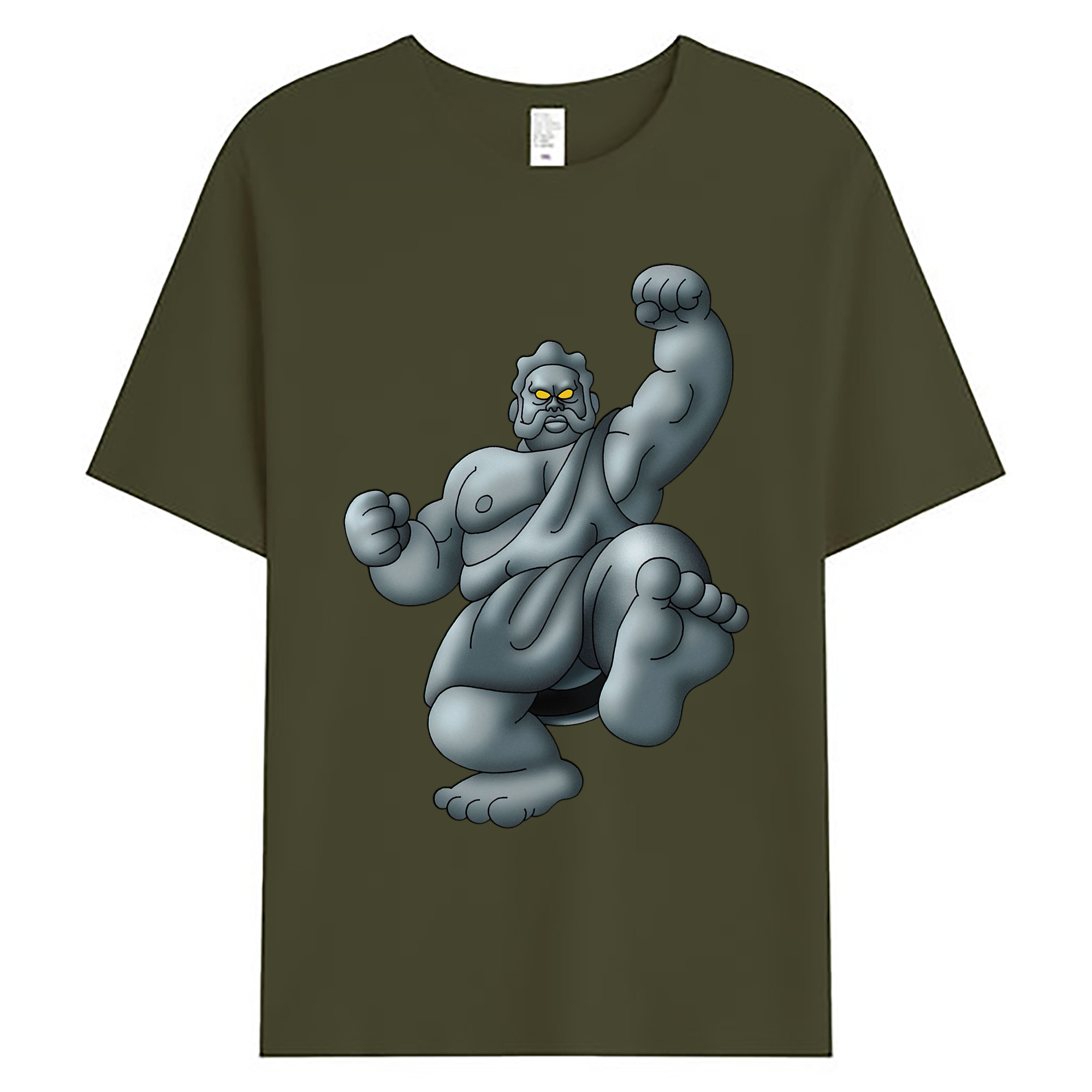 （画像用） ドラゴンクエスト Doragon Kuesuto Dragon Quest 綿100％ メンズ半袖Tシャツ｜肌触りやわらか＆通気性